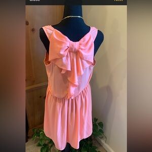 🌹Pink Owl Apparel • EUC peachy pink Sleeveless min Dress